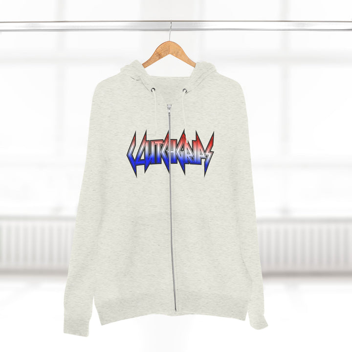 CG A AMERICAN WARRIORS RED WHITE BLUE FADE /BRINGING IT BACK ZIP UP