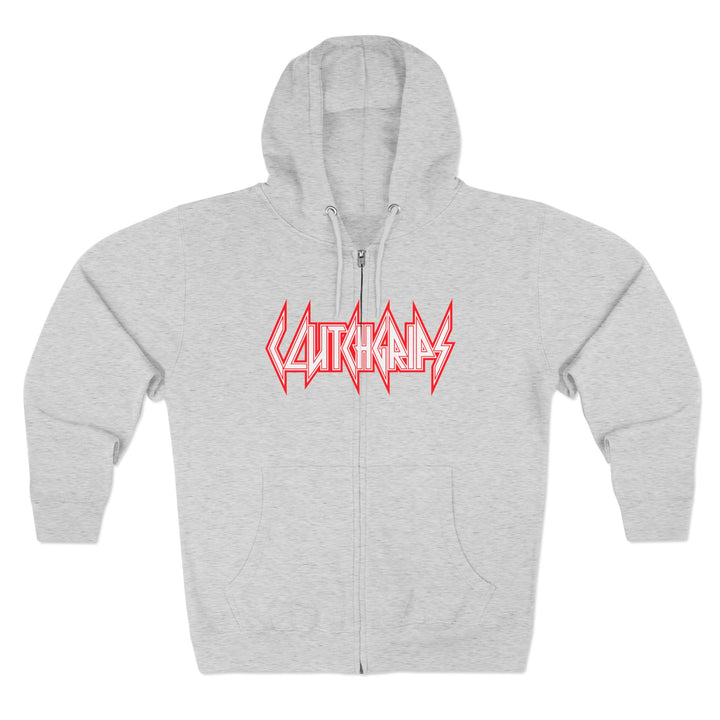 CG AMERICAN WARRIOR RED WHITE /WHATEVER IT TAKES ZIP UP