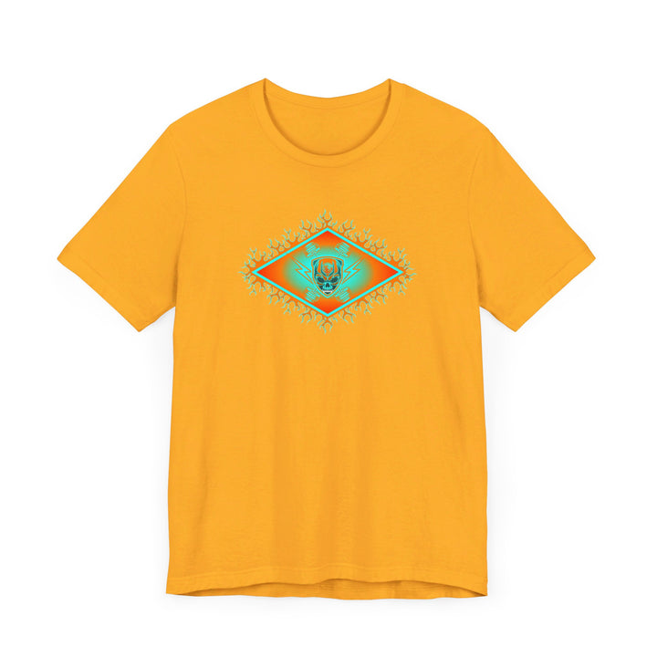 MIAMI AQUA ORANGE DIAMOND SKULLATOR DOUBLE BELL