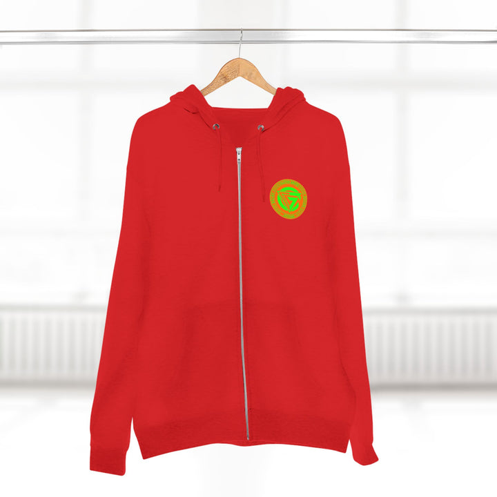SPARTAN LIFT ORANGE GREEN  /STAY SAVAGE ZIP UP