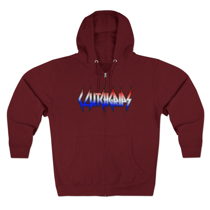 CG LIFT KICK RED WHITE BLUE FADE/KILL OR BE KILLED ZIP UP