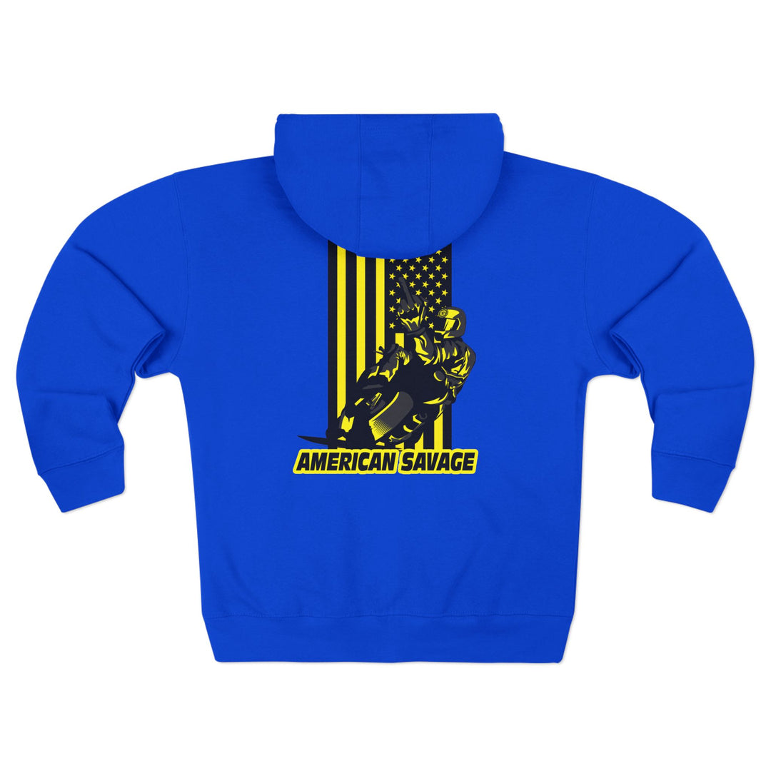 CG EZ RIDER YELLOW BLACK /AMERICAN SAVAGE ZIP UP