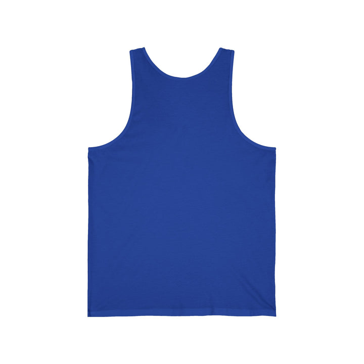 SKULLATOR TANK RED BLUE /AMERICAN SAVAGE