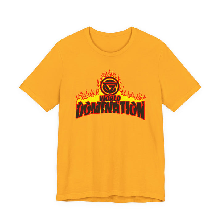 CG RED BLACK YELLOW WORLD DOMINATION