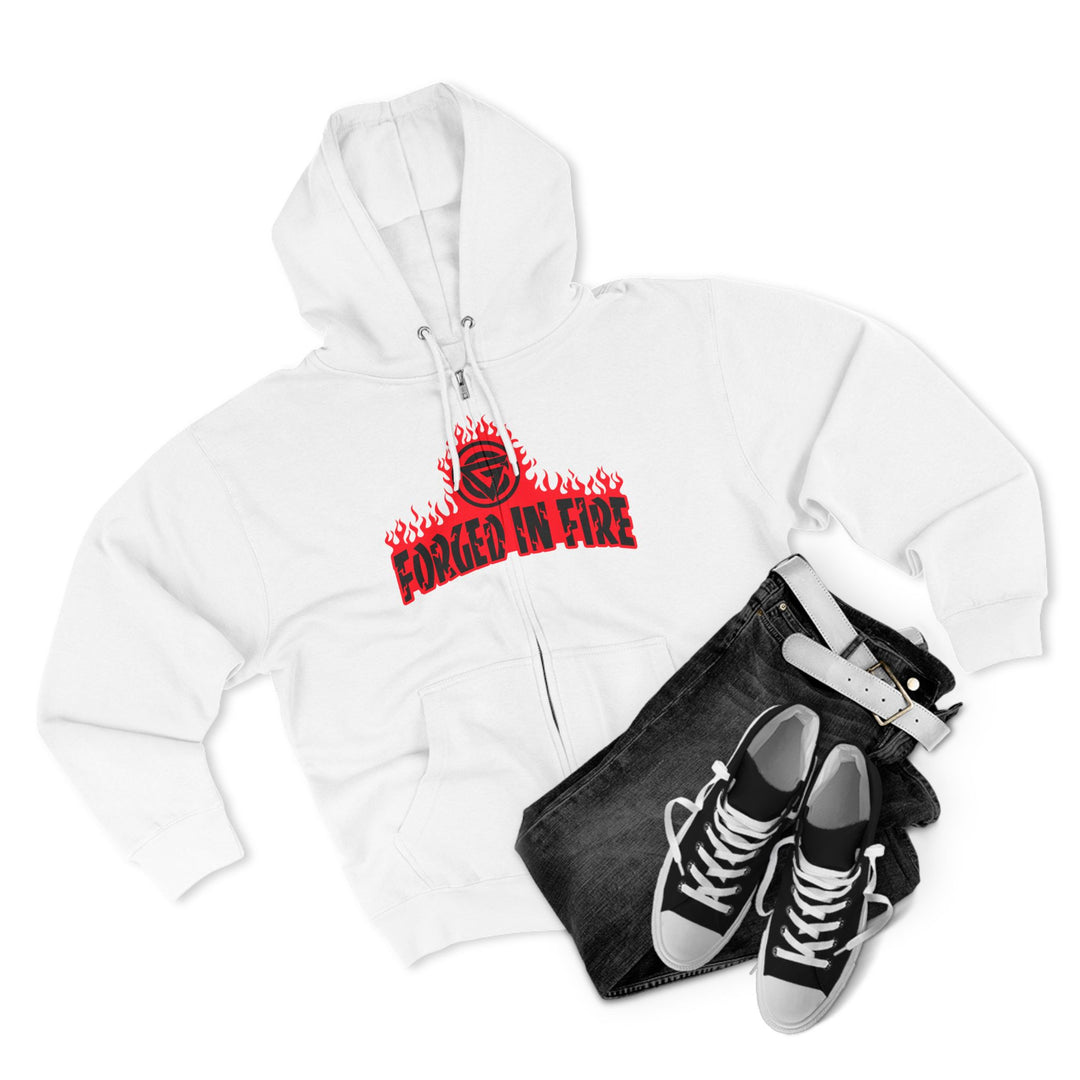 CG FINAL BOSS RED/LIFT OR DIE ZIP UP