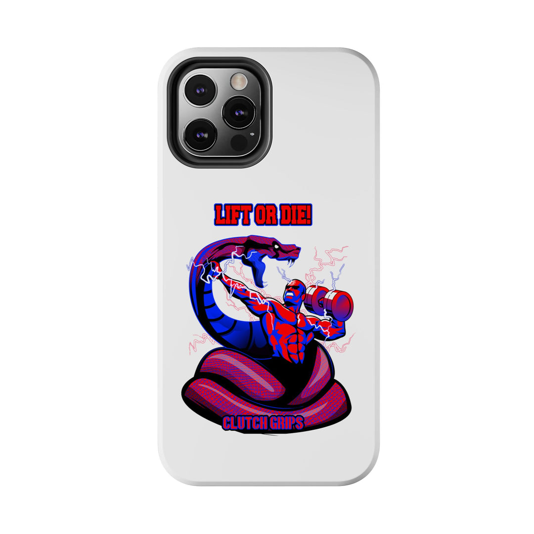 MAC VS SNAKE PHONE CASE RED BLUE /LIFT OR DIE