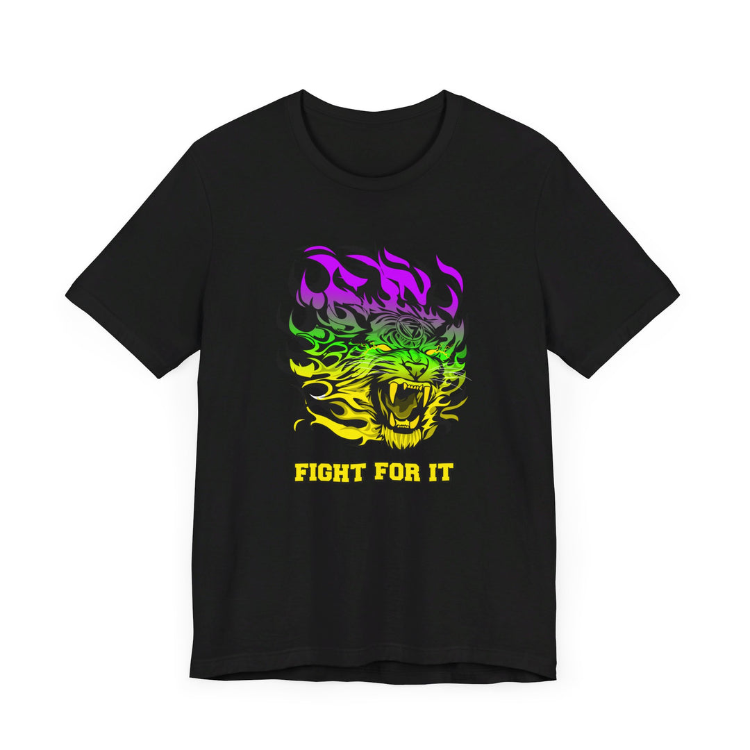 TIGER FLAME YELLOW GREEN PURPLE /FIGHT FOR IT
