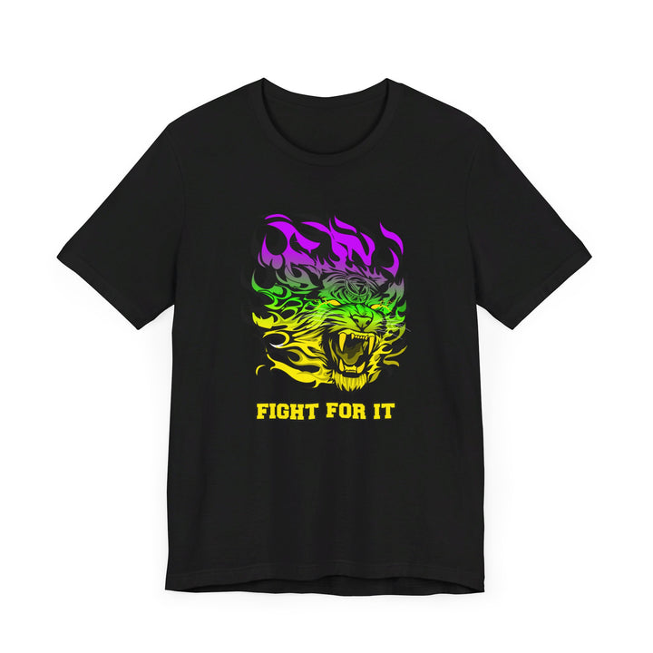 TIGER FLAME YELLOW GREEN PURPLE /FIGHT FOR IT