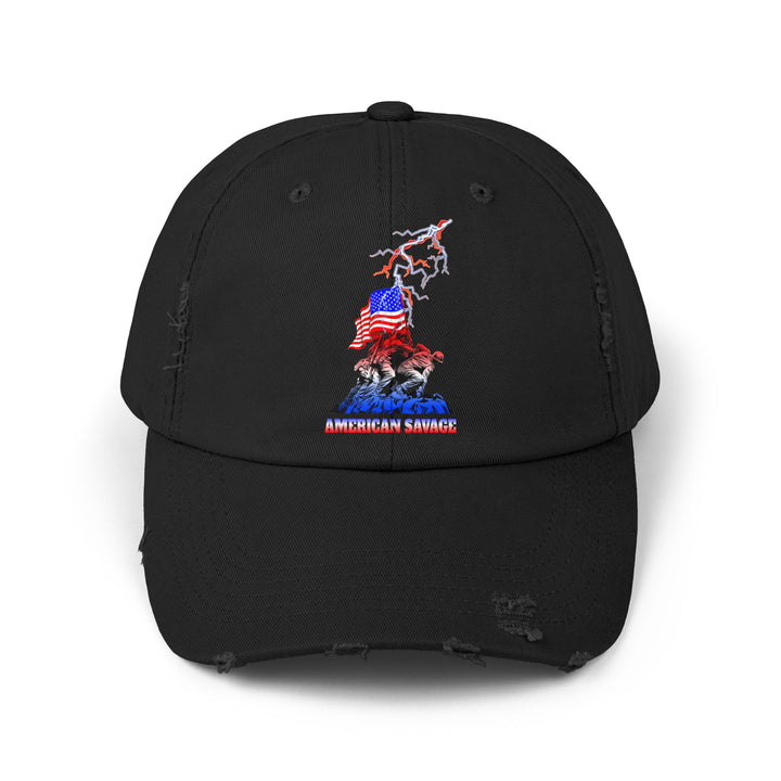 CG AMERICAN WARRIOR RED WHITE BLUE/AMERICAN SAVAGE CAP