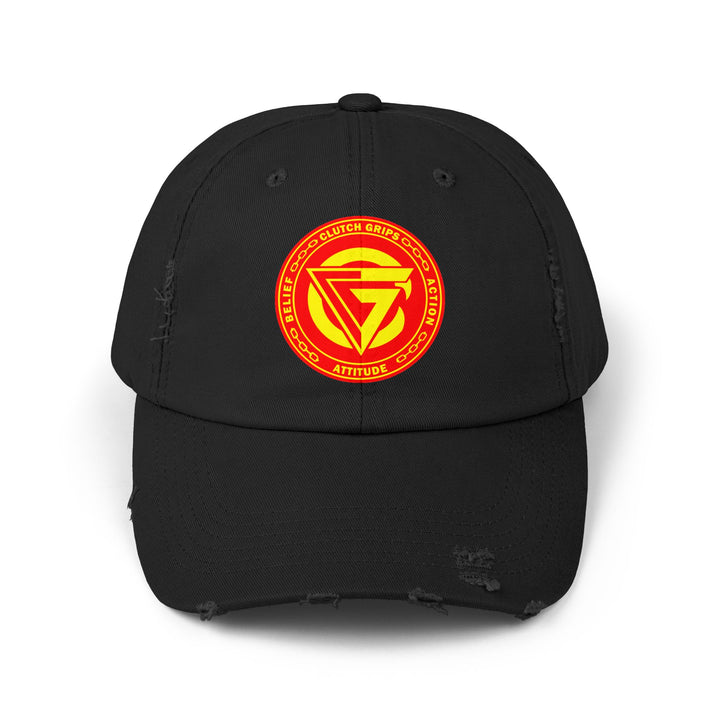 CG ORANGE RED LOGO CAP