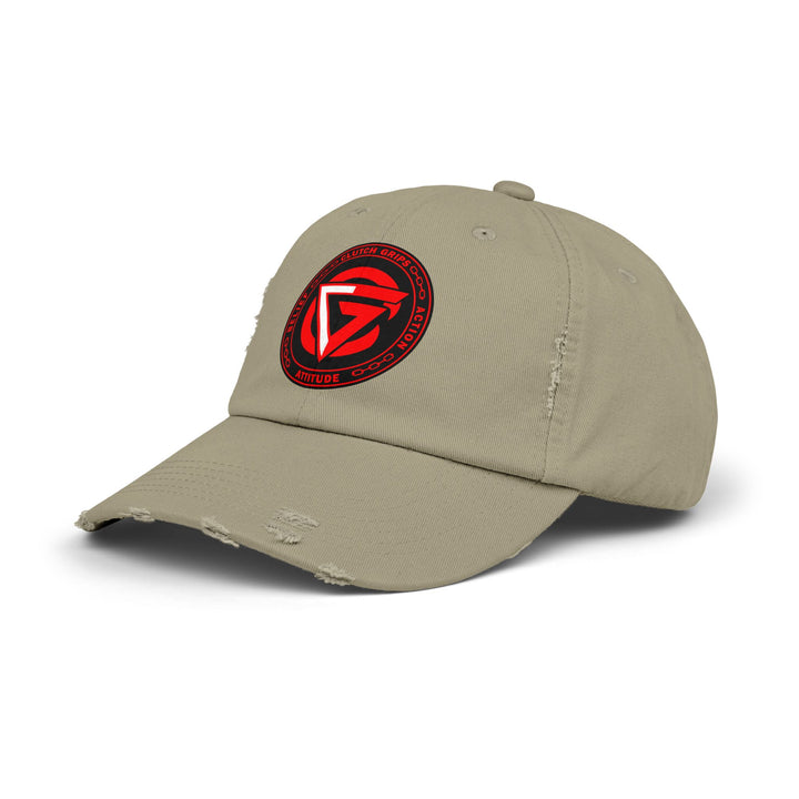 CG LOGO RED WHITE BLACK CAP