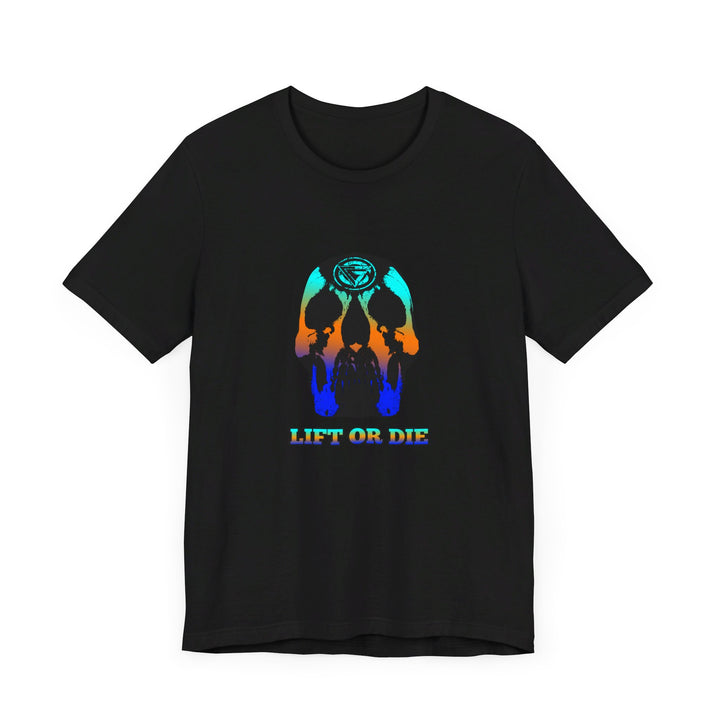 SKULLATOR BLUE ORANGE AQUA  /LIFT OR DIE