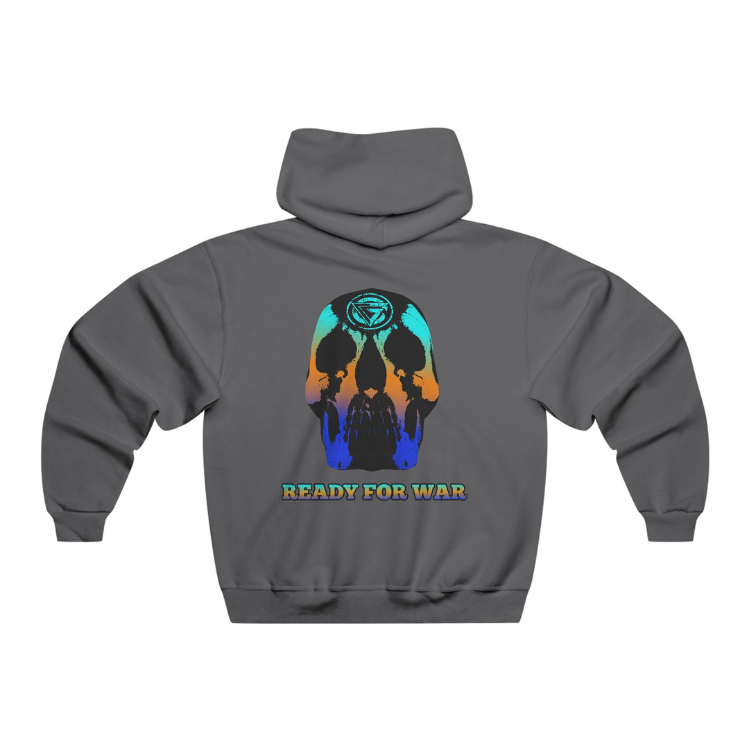 SKULLATOR-BLUE ORANGE AQUA FADE/READY FOR WAR