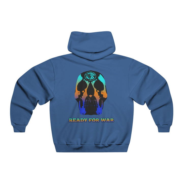 SKULLATOR-BLUE ORANGE AQUA FADE/READY FOR WAR