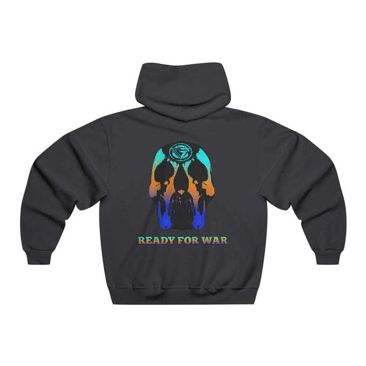 SKULLATOR-BLUE ORANGE AQUA FADE/READY FOR WAR