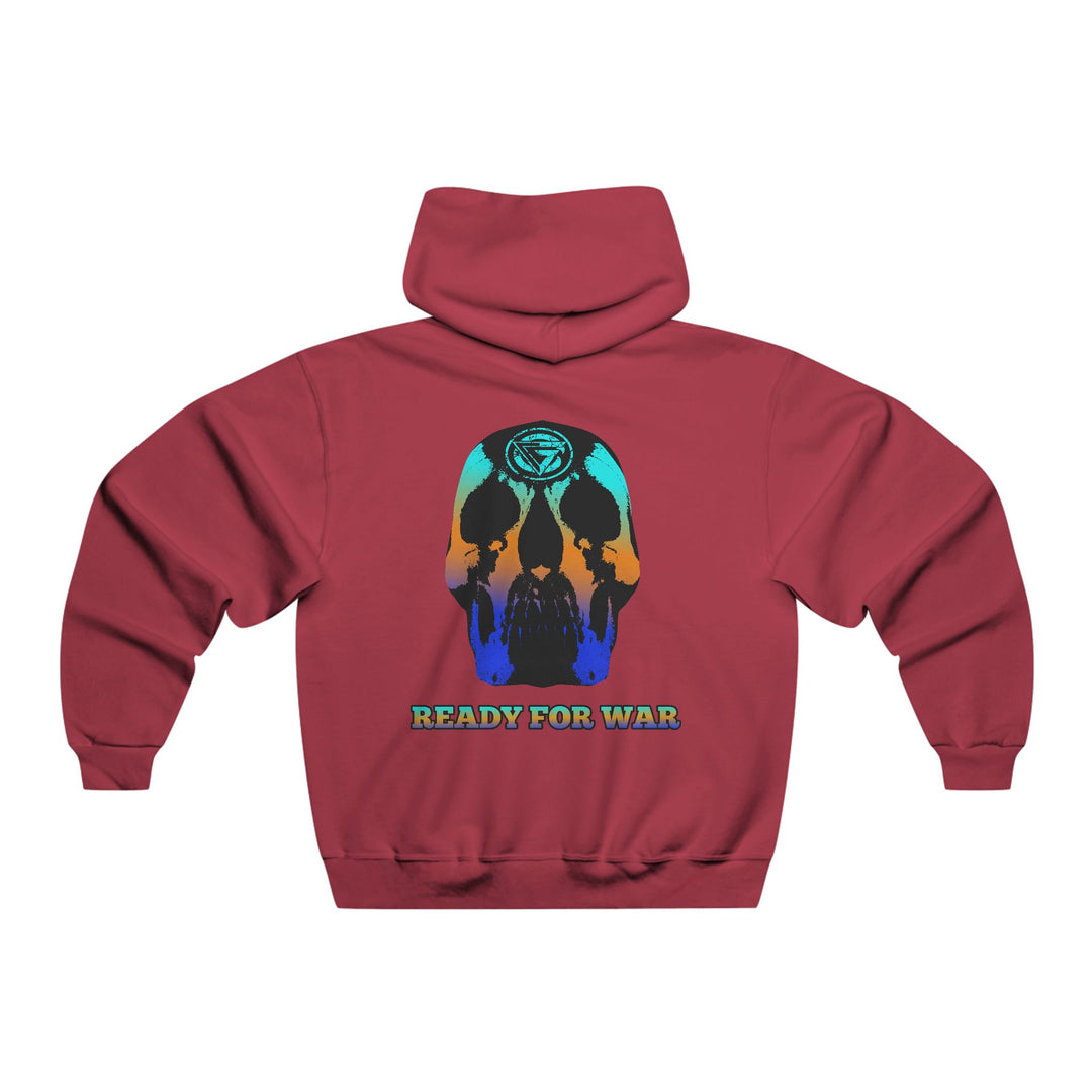 SKULLATOR-BLUE ORANGE AQUA FADE/READY FOR WAR
