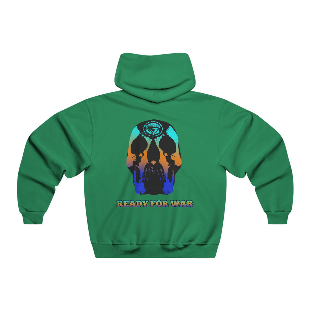 SKULLATOR-BLUE ORANGE AQUA FADE/READY FOR WAR