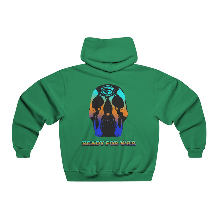 SKULLATOR-BLUE ORANGE AQUA FADE/READY FOR WAR