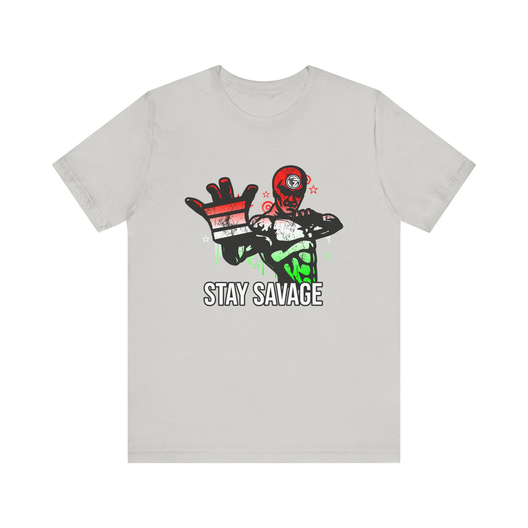 GRIP MASTER MAC RED WHITE GREEN FADE /STAY SAVAGE