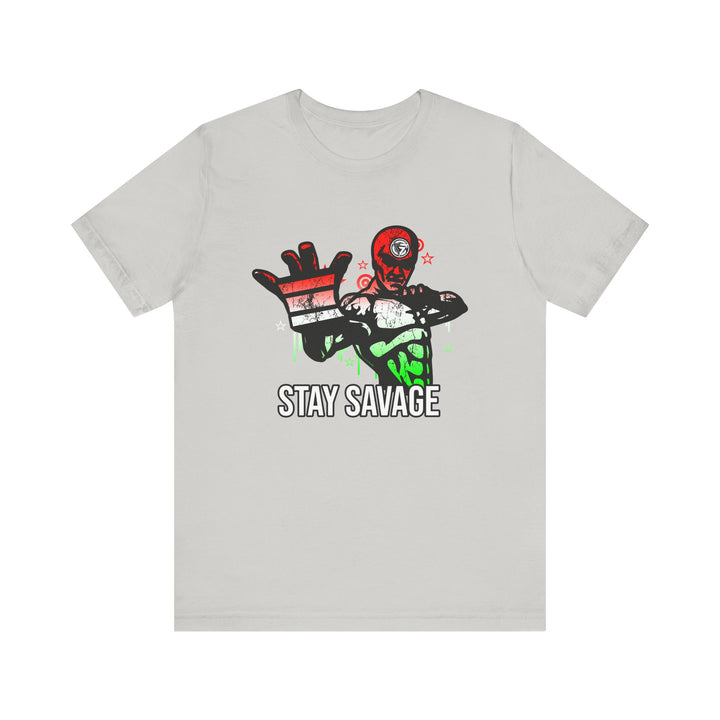 GRIP MASTER MAC RED WHITE GREEN FADE /STAY SAVAGE