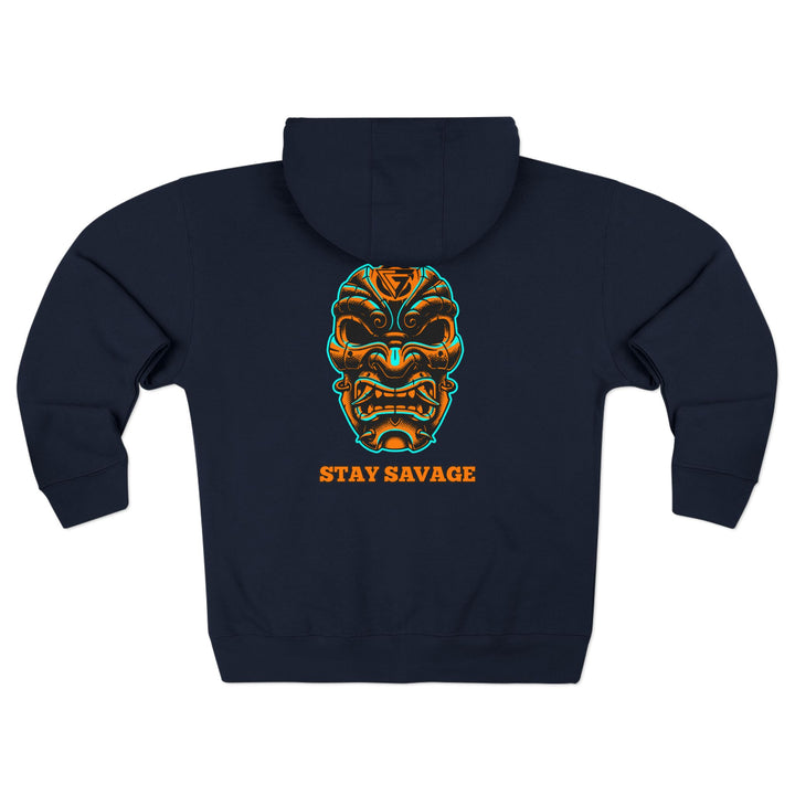 SAMURAI MAC AQUA ORANGE /STAY SAVAGE ZIP UP