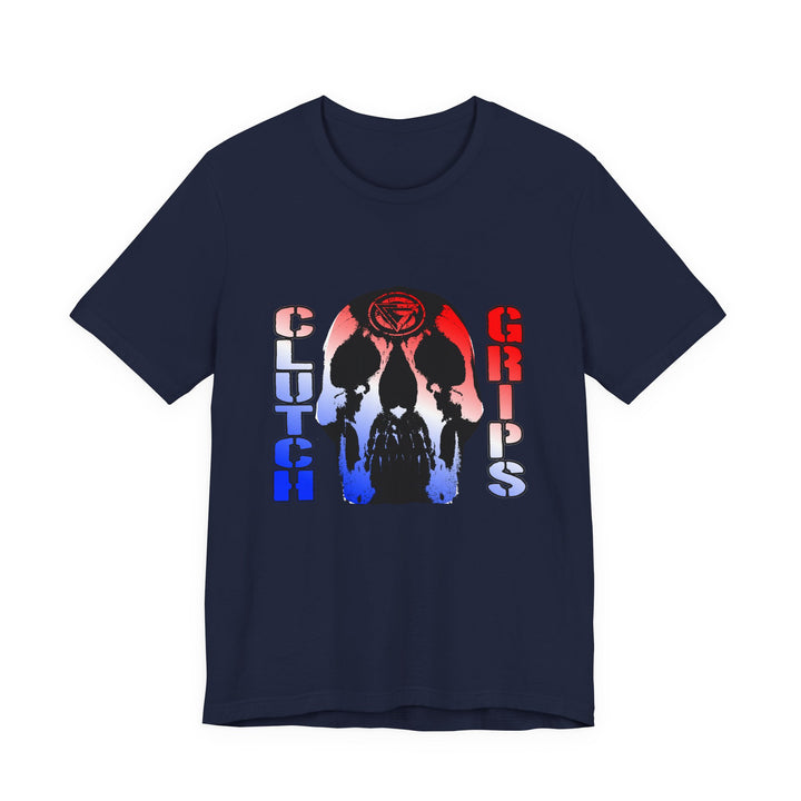 SKULLATOR RED WHITE BLUE FADE/CLUTCHGRIPS