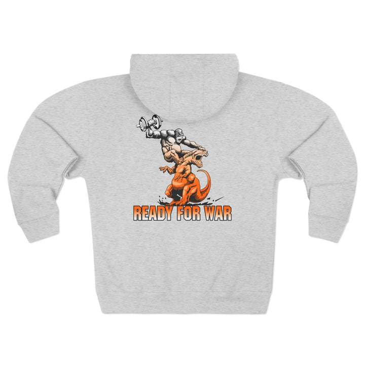 CG APE VS ZILLA 2ND FIGHT ORANGE WHITE FADE /READY FOR WAR ZIP UP