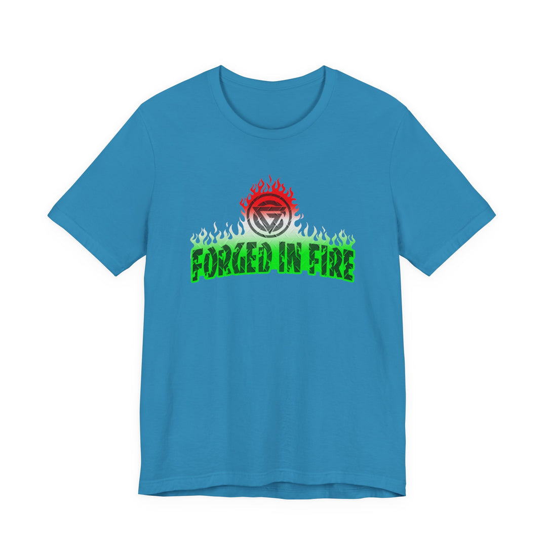 FORGED IN FIRE RED WHITE GREEN