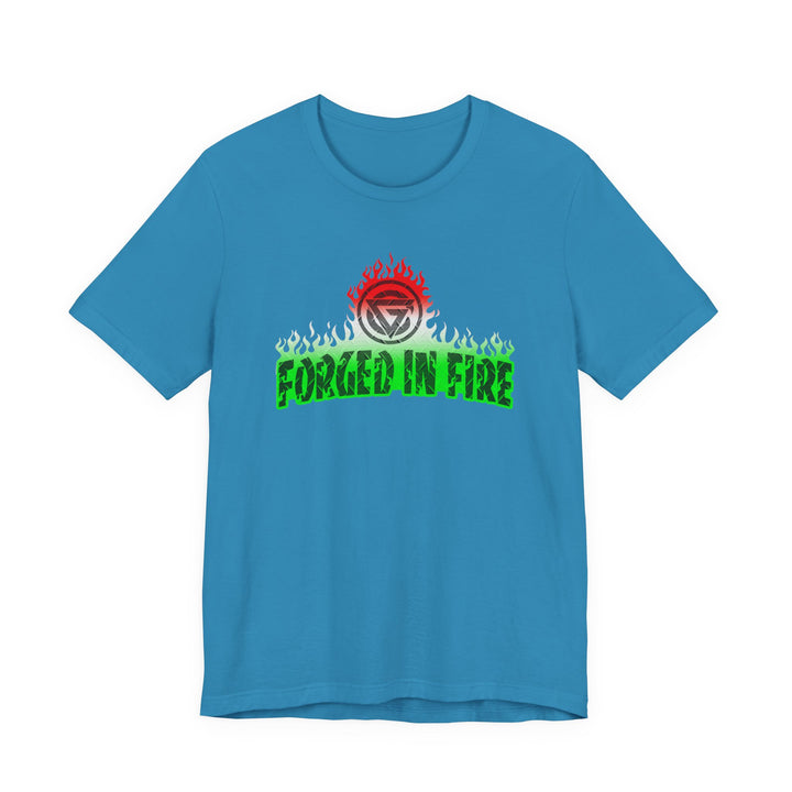 FORGED IN FIRE RED WHITE GREEN