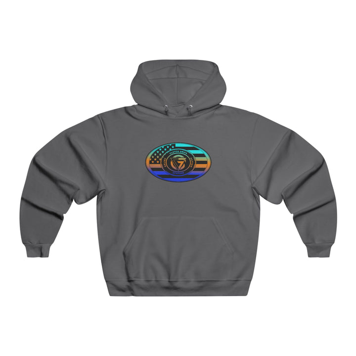 SKULLATOR-BLUE ORANGE AQUA FADE/LIFT OR DIE