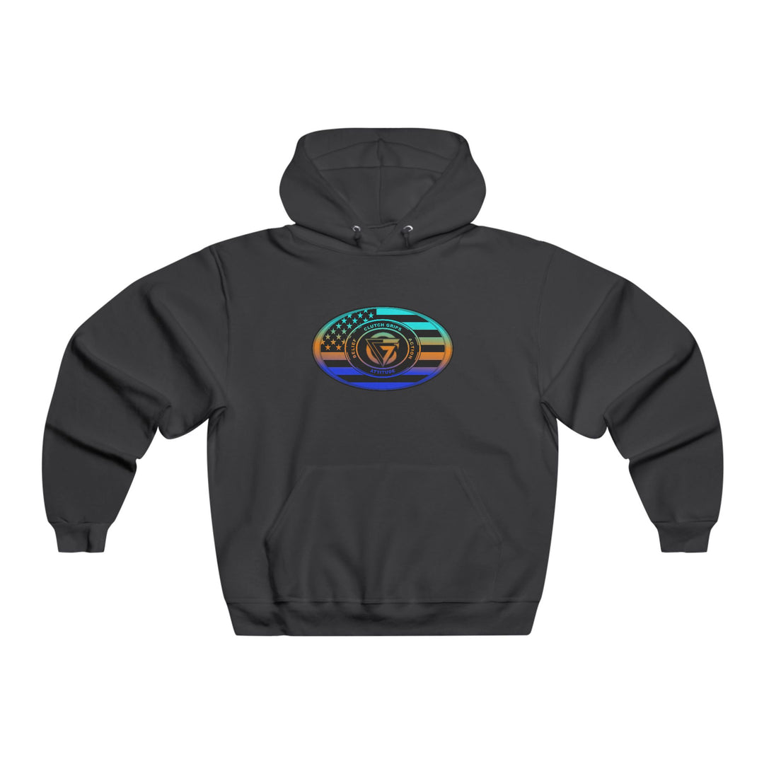 SKULLATOR-BLUE ORANGE AQUA FADE/LIFT OR DIE