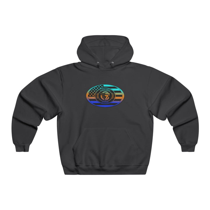SKULLATOR-BLUE ORANGE AQUA FADE/LIFT OR DIE