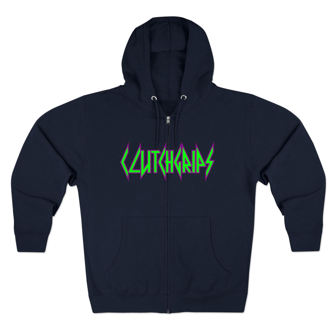 CG LIFT KICKPURPLE GREEN FADE/WELCOME TO THE JUNGLE ZIP UP