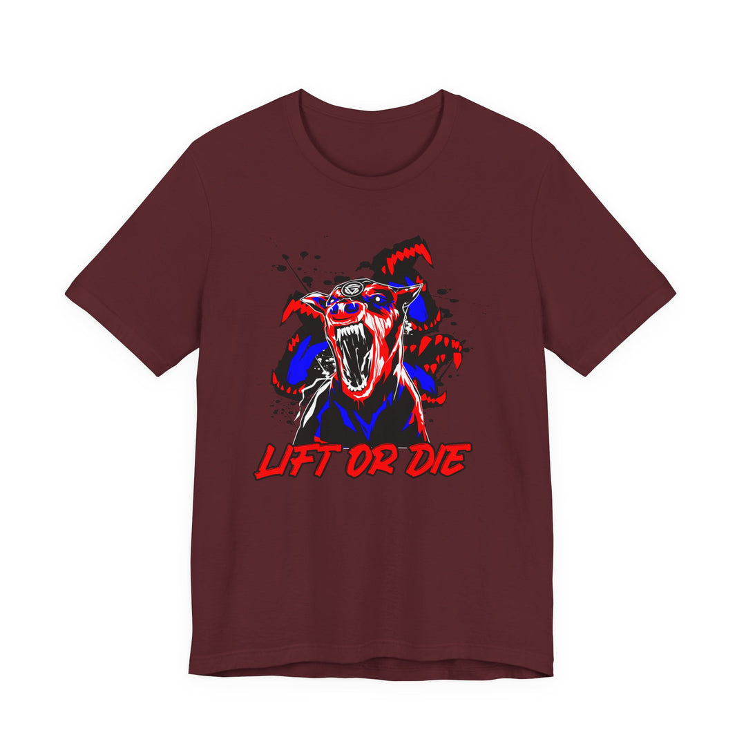 CG MAD DOG RED BLUE WHITE /LIFT OR DIE