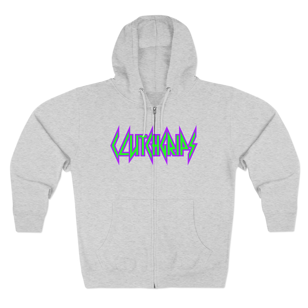 CG SKULLATOR PURPLE GREEN /CLUTCH GRIPS ZIP UP