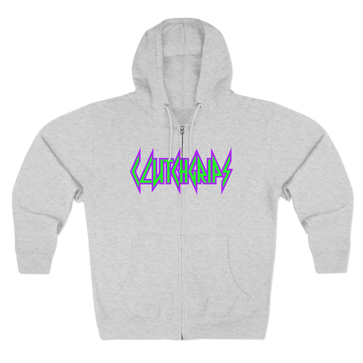 CG SKULLATOR PURPLE GREEN /CLUTCH GRIPS ZIP UP