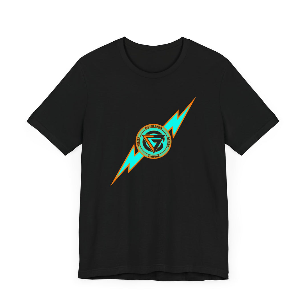 CG LOGO MIAMI AQUA ORANGE LIGHT BOLT