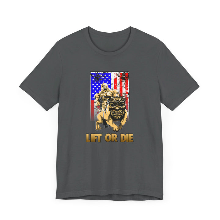 ANGRY DOG SAND AMERICAN FLAG/LIFT OR DIE