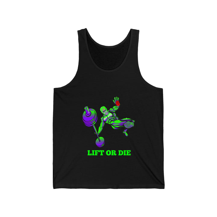 MAC-JUMP PURPLE GREEN TANK/ LIFT OR DIE