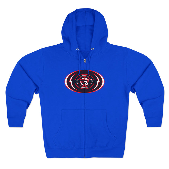 CG ENTER THE MAC RED WHITE/CLUTCHGRIPS ZIP UP