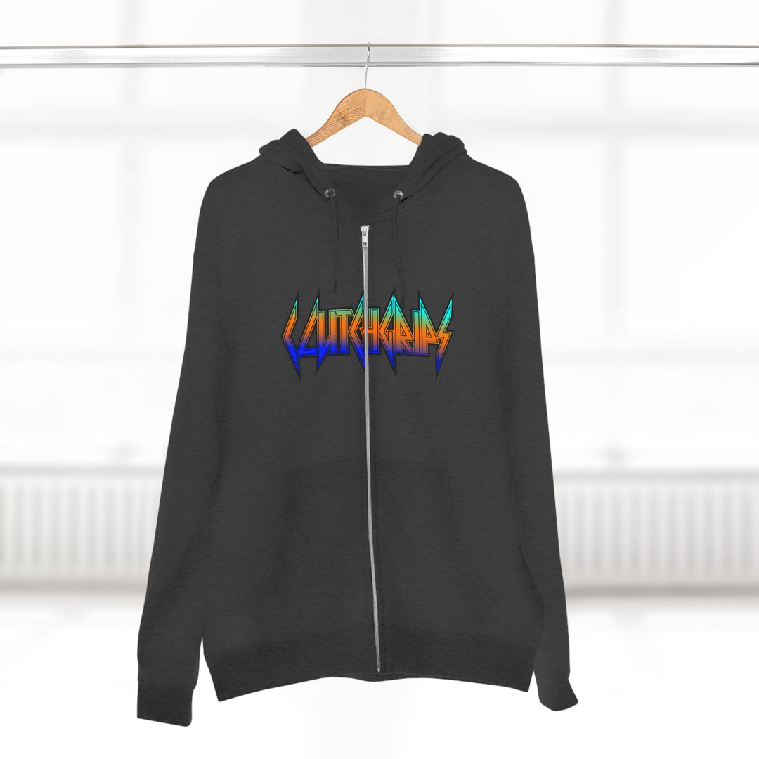 CG LIGHTNING KING BLUE ORANGE AQUA /LIFT OR DIE ZIP UP