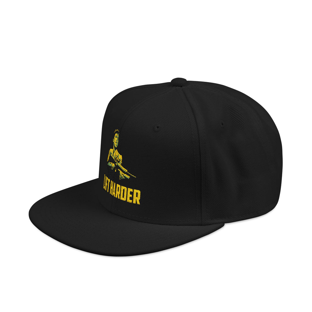 CG FINAL MAFIA BOSS YELLOW BLACK /LIFT HARDER Snapback (Embroidery)