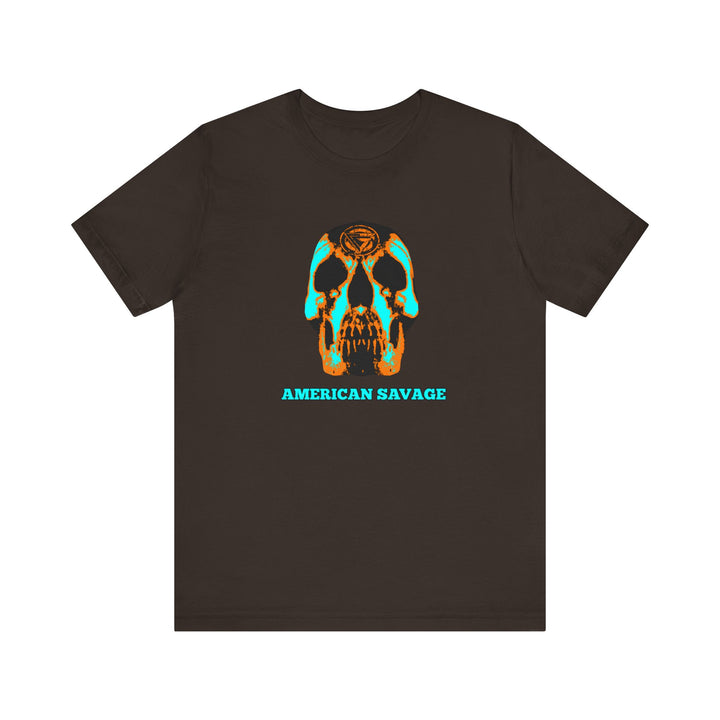 SKULLATOR MIAMI AQUA ORANGE /AMERICAN SAVAGE