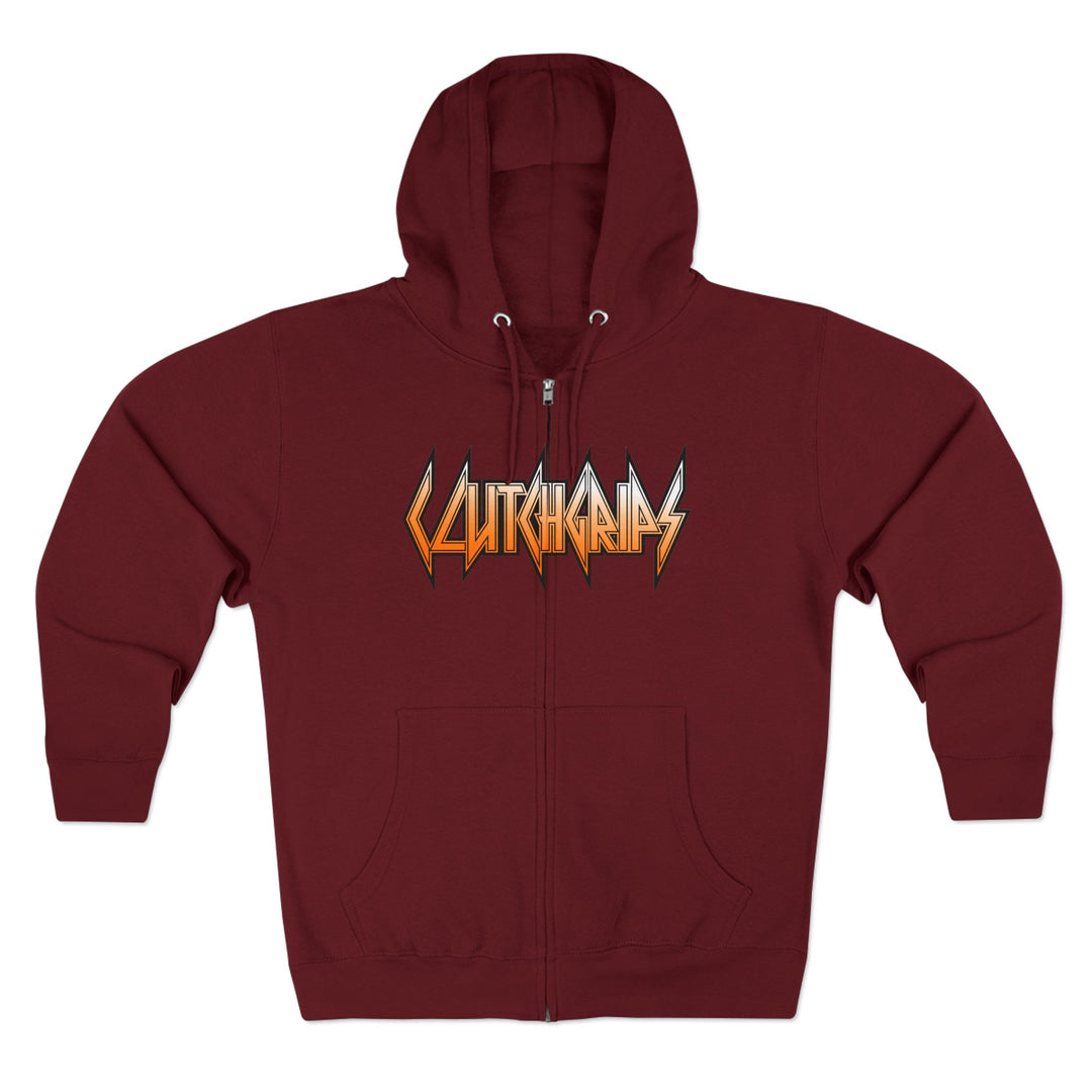 CG APE VS ZILLA 2ND FIGHT ORANGE WHITE FADE /STAY SAVAGE ZIP UP