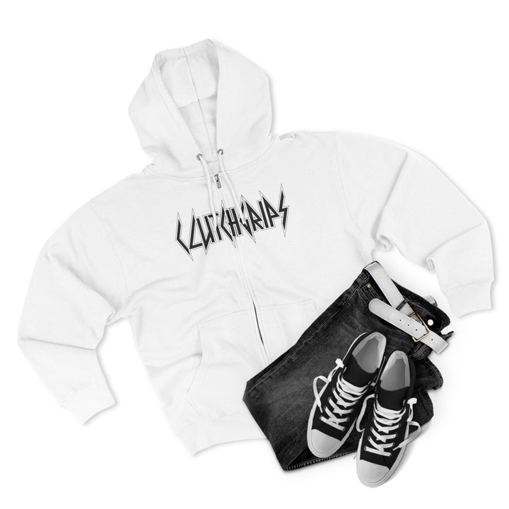 MAC VS SNAKE BLACK WHITE /AMERICAN SAVAGE ZIP UP