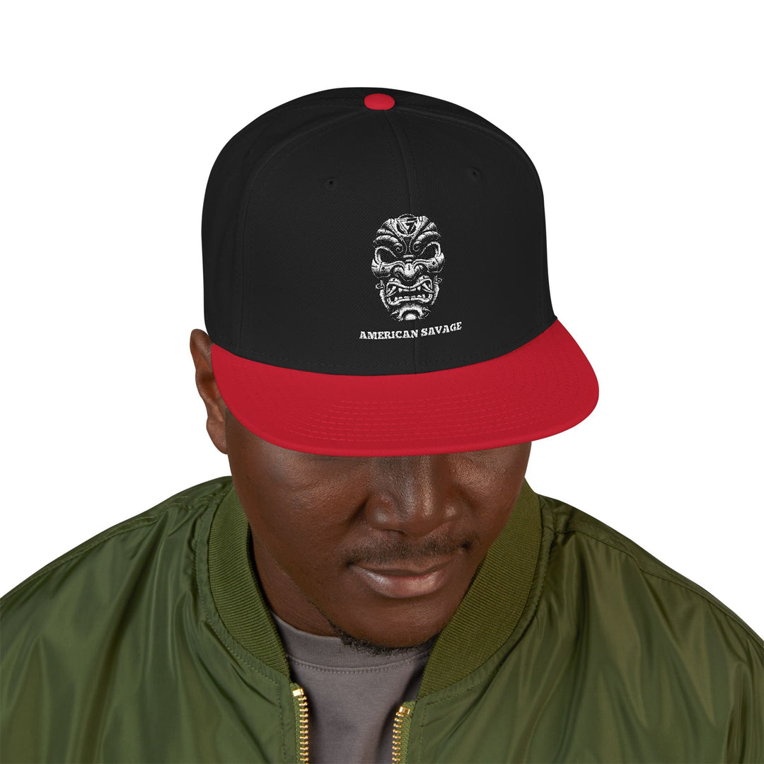 CG SAMURAI MAC  /AMERICAN SAVAGE Snapback (Embroidery)