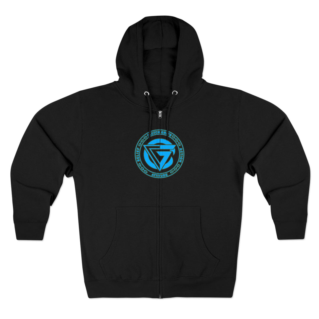 MAC VS SNAKE BLUE/READY FOR WAR ZIP UP