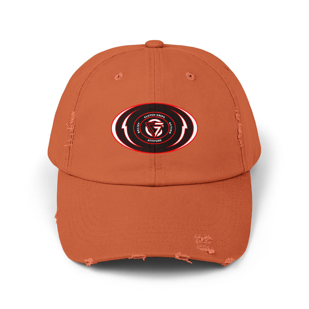 CG OVAL LOGO RED WHITE LIGHTNING ARCHES CAP