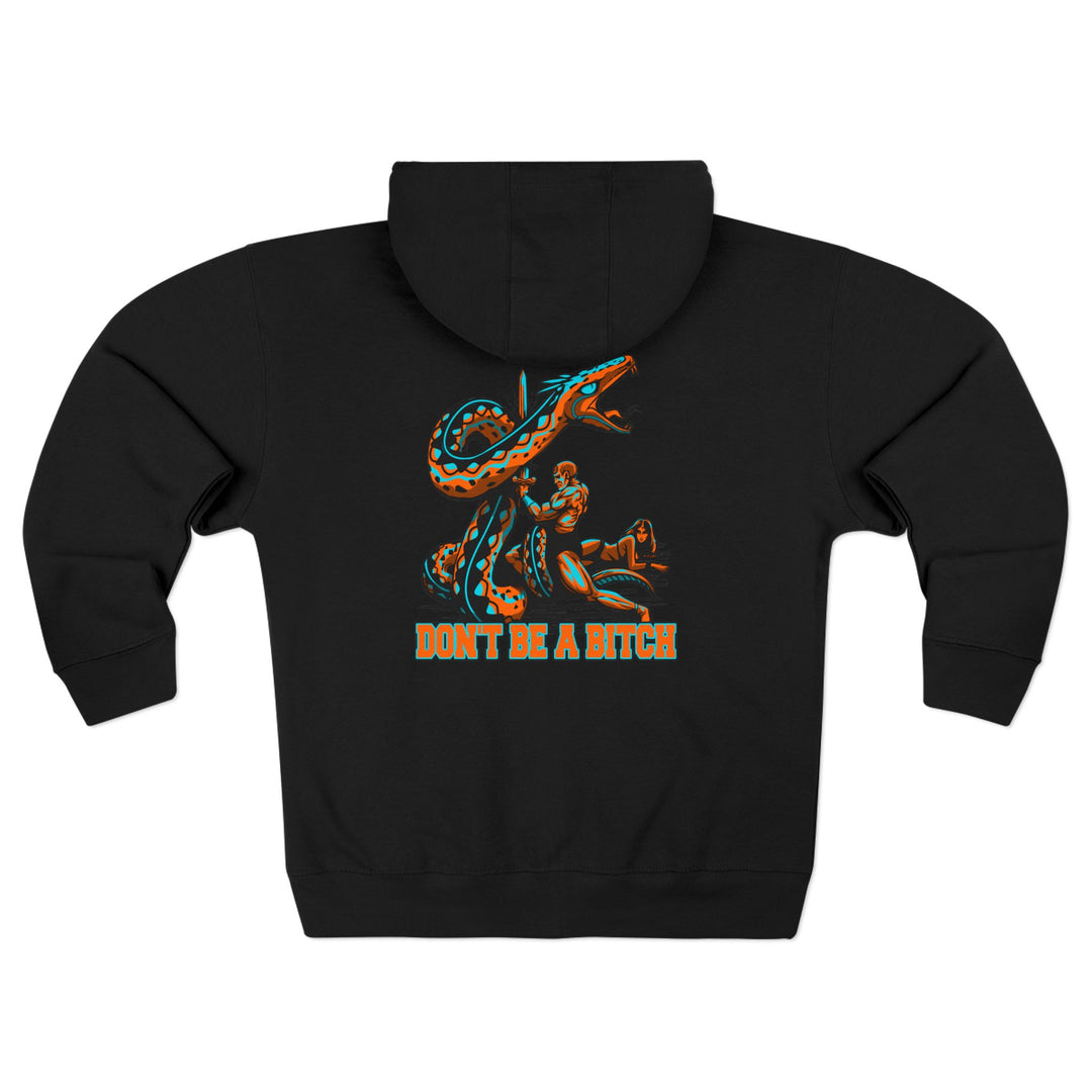 CG SERPENT SLAYER MIAMI COLORS /DONT BE A BITCH ZIP UP
