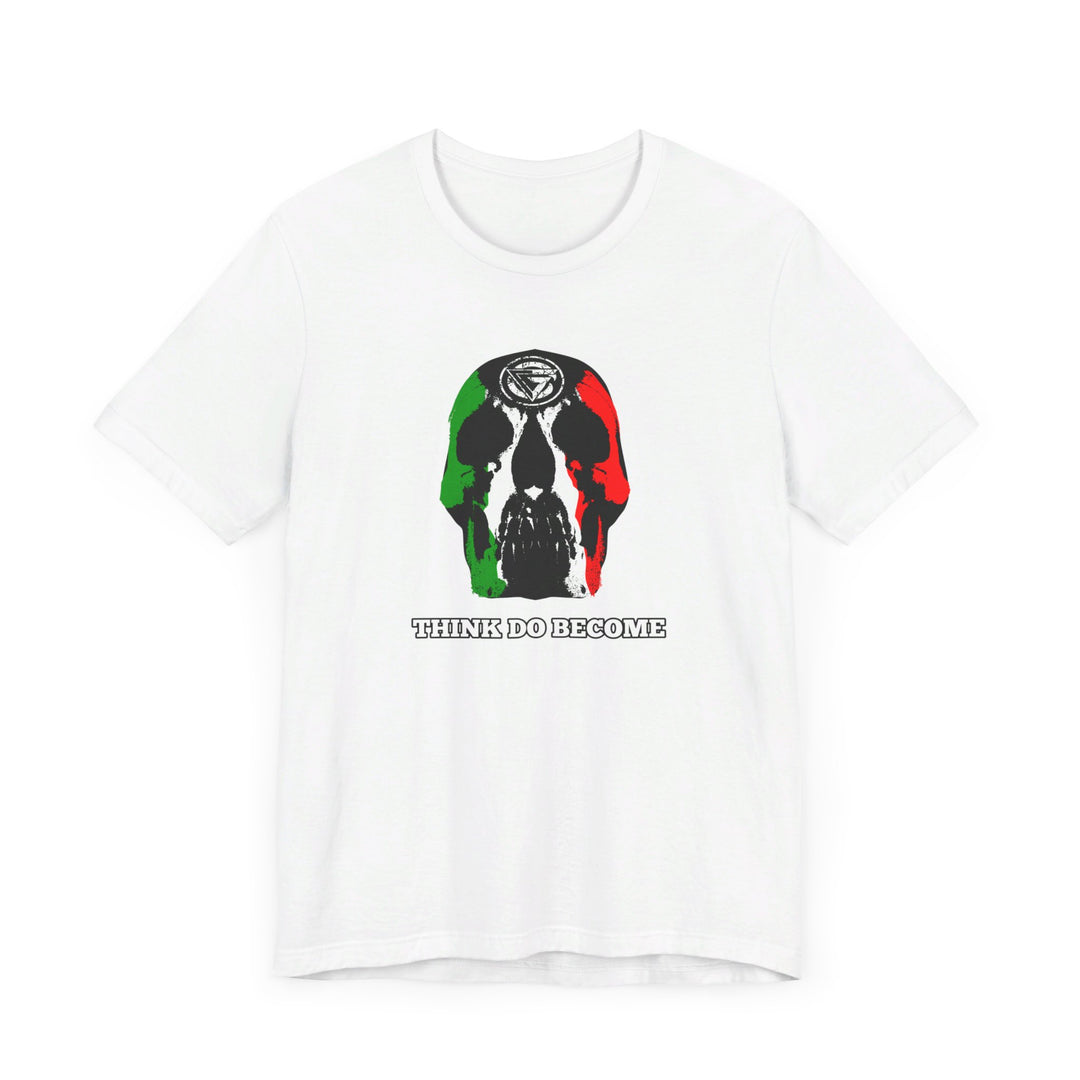 SKULLATOR RED WHITE GREEN  /THINK DO BECOME